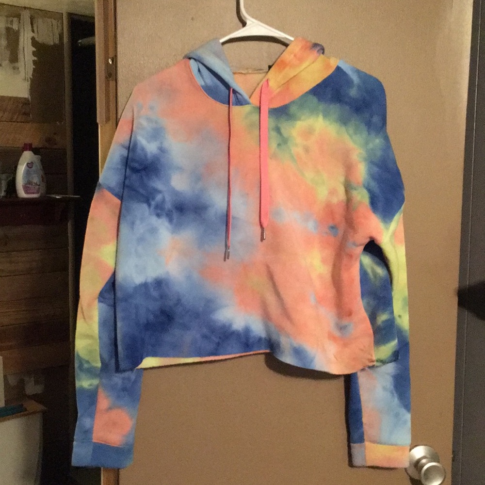 Tie dye crop top